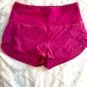 Lululemon Sonic Pink Speed Up Short